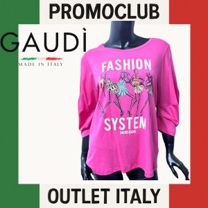 Блуза Gaudì, розова, 100% памук, размер S, Италия